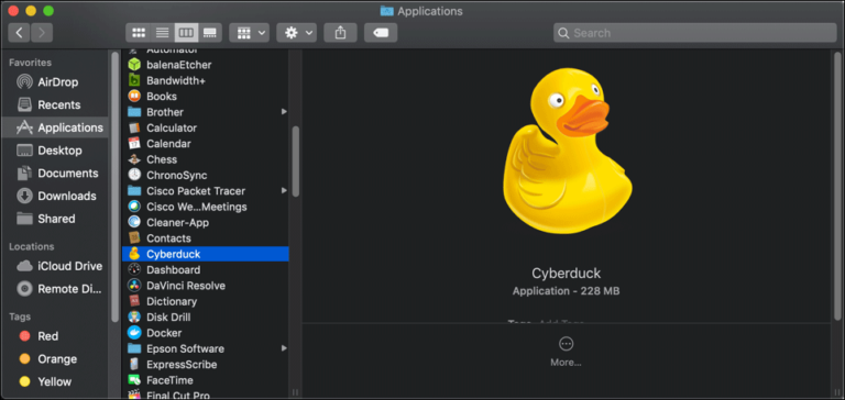 should i use filezilla or cyberduck